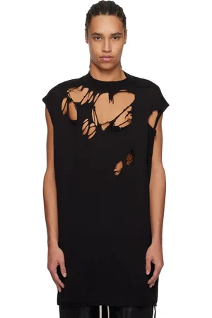 Rick Owens Black Hollywood Tarp T-shirt