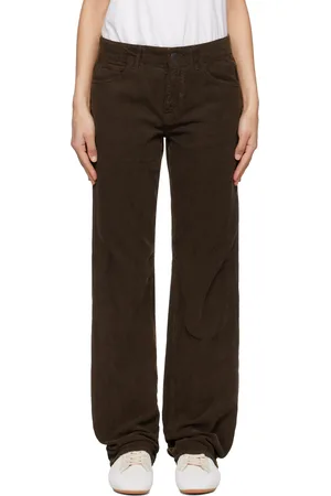 The Row Brown Carlyl Trousers