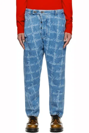 Vivienne Westwood Blue Drunken Jeans