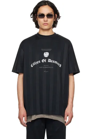 HAN Kjøbenhavn Black Football Jersey T-shirt
