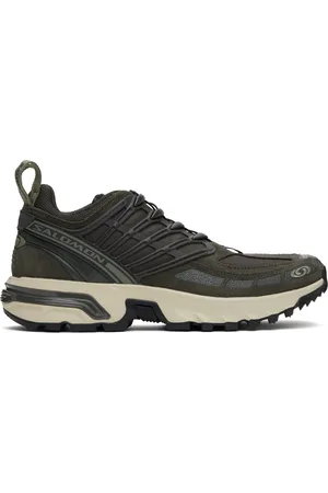 Salomon Khaki ACS PRO LEATHER Sneakers