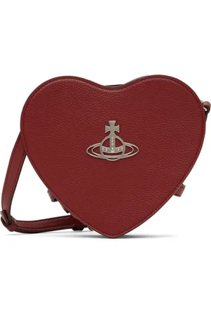 Vivienne Westwood Red Louise Heart Crossbody Bag