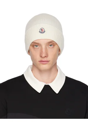 Moncler Off-White Berretto Beanie