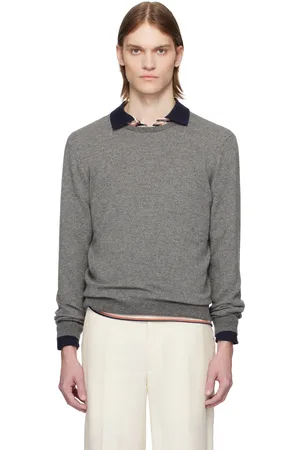 Ralph Lauren Gray Micropattern Sweater