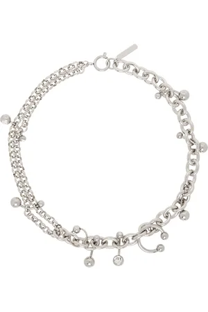 Justine Clenquet Silver Holly Necklace