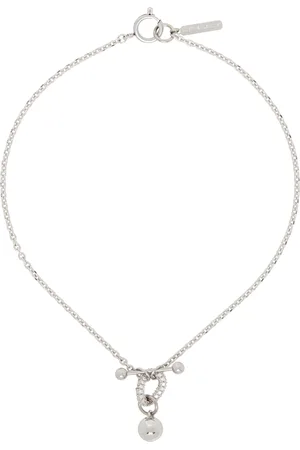Justine Clenquet Silver Gordon Choker