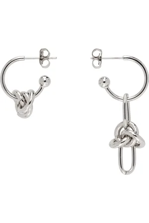 Justine Clenquet Silver Daria Earrings