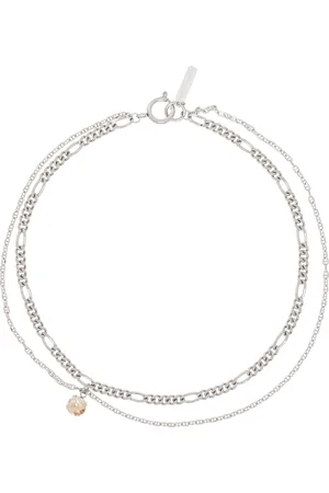 Justine Clenquet Silver Suzanne Necklace