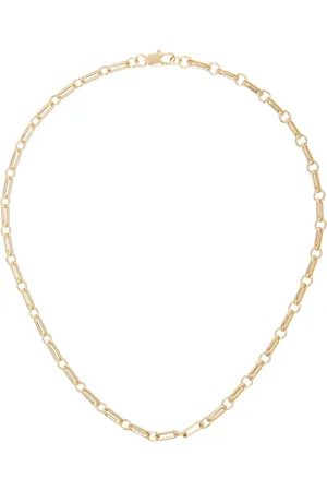 Laura Lombardi Gold Bar Chain Necklace