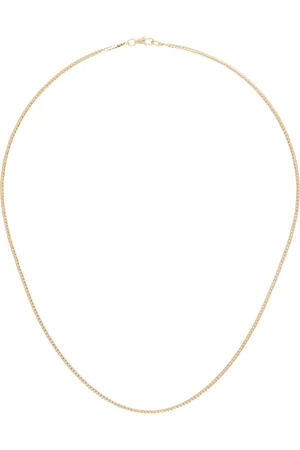 Laura Lombardi Gold Mini Omega Chain Necklace
