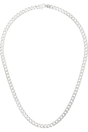 TOM WOOD Silver Frankie Chain Necklace