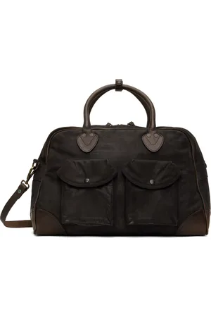 Ralph Lauren Brown Leather Duffle Bag
