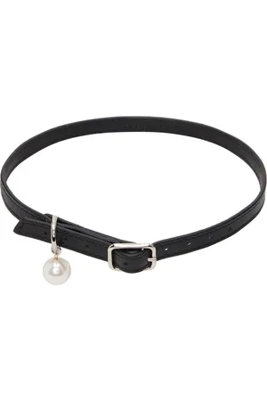 Justine Clenquet Black Pearl Choker