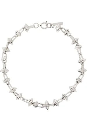 Justine Clenquet Silver Gregg Necklace