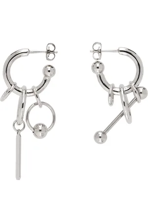 Justine Clenquet Silver Joyce Earrings