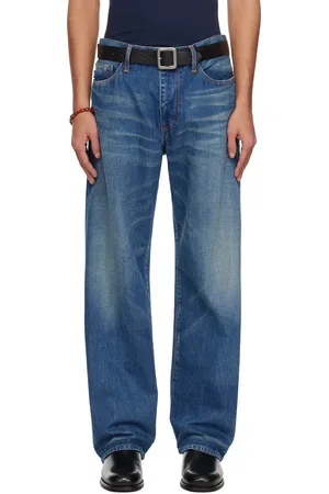 vowels Blue Baggy Jeans