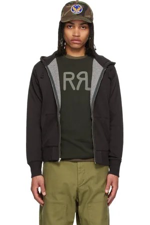 Ralph Lauren Black Fleece Full-Zip Hoodie