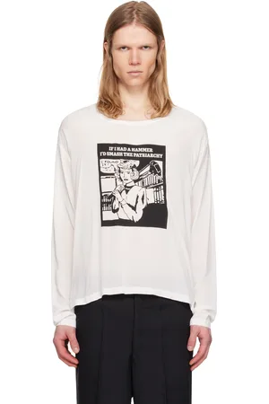 Random Identities White Graphic T-shirt