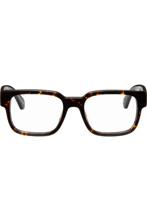 OFF-WHITE Brown Style 80 Glasses