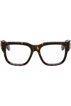 OFF-WHITE Brown Style 8c Glasses