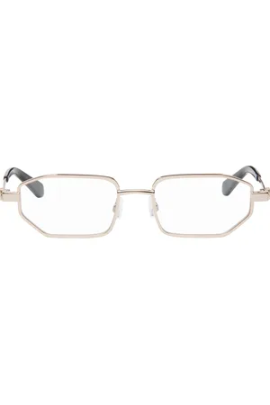 OFF-WHITE Gold Style 89 Glasses