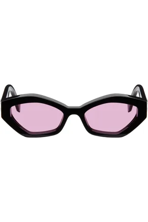 OFF-WHITE Black Hilo Sunglasses