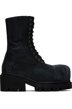 Balenciaga Black Stomper Boots