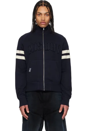 MISBHV Navy Zuma Zip Up Sweater