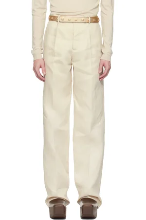 Rick Owens Off-White Hollywood Tailored Dietrich Trousers