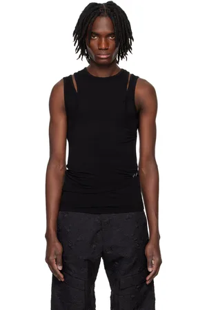 HELIOT EMIL Black Eudaimonia Tank Top