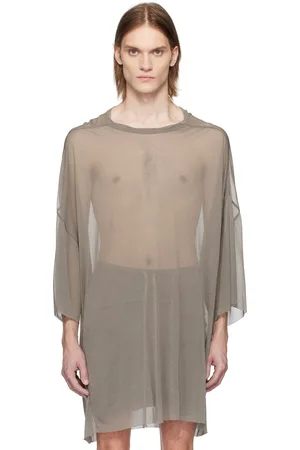 Rick Owens Gray Hollywood Tommy T Top