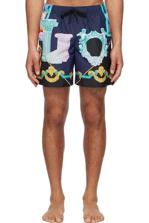 VERSACE Multicolor Versace Gallery Swim Shorts