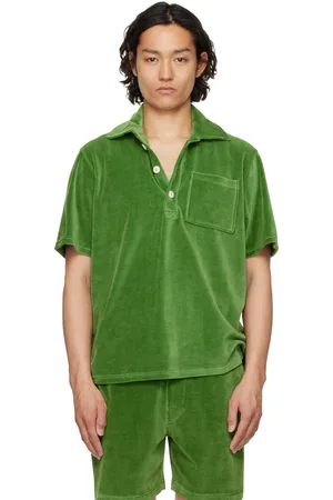 Oas Green Penny Girona Velour Polo