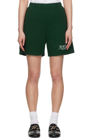 Sporty & Rich Green NY 94 Gym Shorts