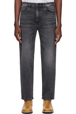 Solid Gray Essential Slim Jeans