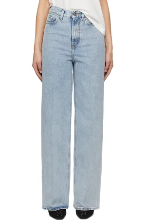Totême Blue Wide Leg Jeans
