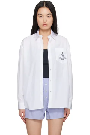 Sporty & Rich White Vendome Oversized Shirt