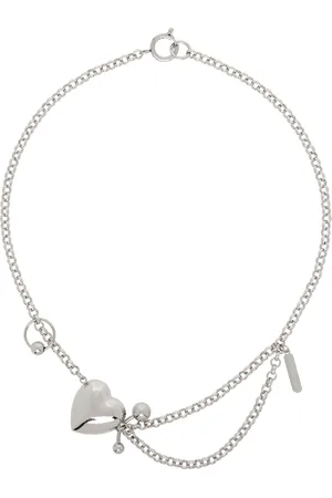 Justine Clenquet Silver Curtis Necklace