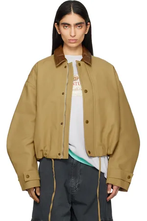 Acne Studios Beige Double Cotton Twill Jacket