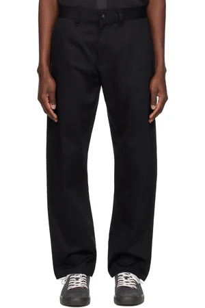 RAG&BONE Black Haydon Straight Fit Cotton Chino Trousers