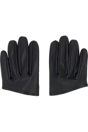 JULIUS Black Trinity Leather Gloves