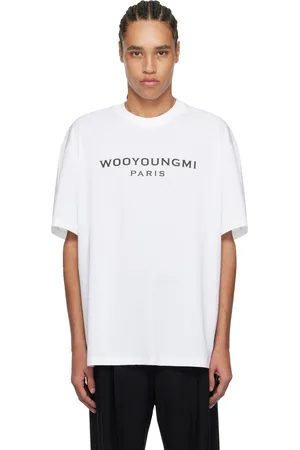 WOOYOUNGMI White Front Logo T-shirt