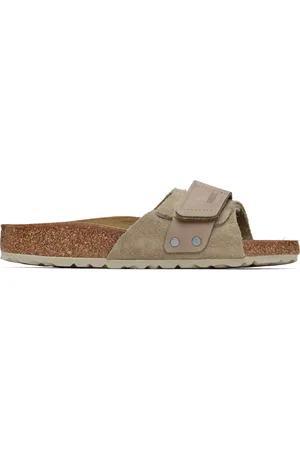 Birkenstock Taupe Narrow Oita Sandals