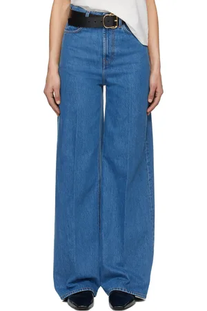 Totême Blue Wide Leg Jeans