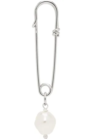 Justine Clenquet Silver Chelsea Single Earring
