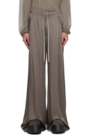 Rick Owens Gray Hollywood Wide Bela Trousers
