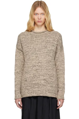 Lauren Manoogian Beige Marl Rollneck Sweater