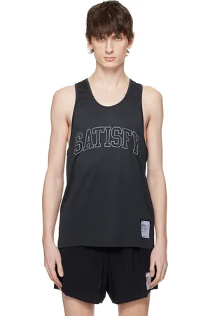 SATISFY Black AuraLite Tech Tank Top