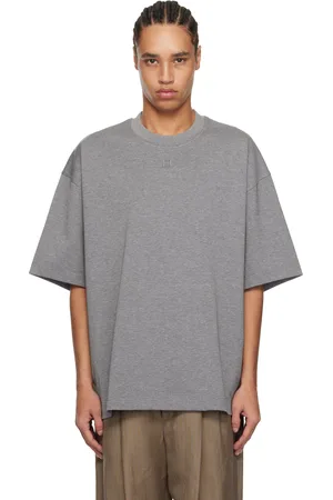 WOOYOUNGMI Gray Cotton Overfit T-Shirt