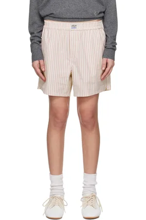 Commission SSENSE Exclusive Off-White & Red Boxer Shorts